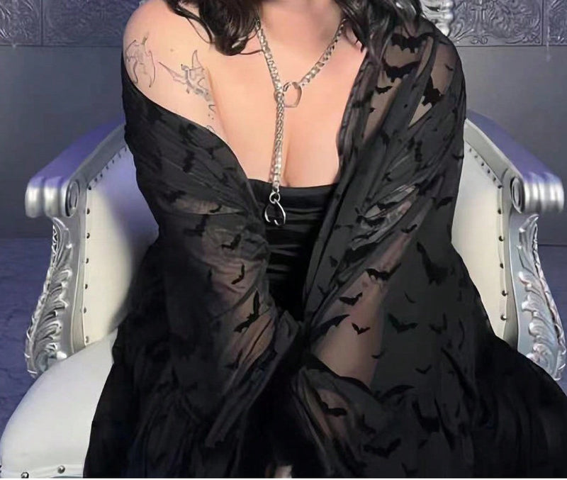 1pc Vintage Punk Style Hollow Heart Pendant Necklace Perfect Holiday Gift For Couples